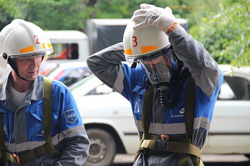 Ставропольские газовики приняли участие в пожарно-тактических учениях